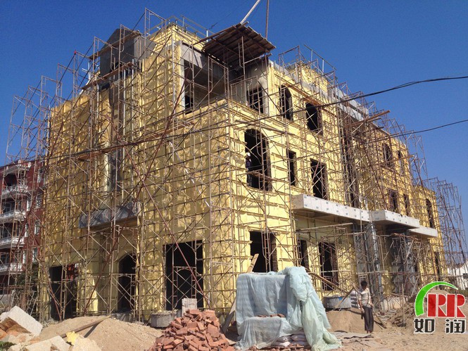 硬泡聚氨酯复合防水保温材料外墙保温系统